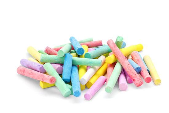 Chalk ชอร์คเขียนกระดานดำ